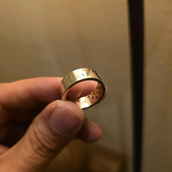 14k Gold Dyadema Ring with Stars Design - Picture 10 of 12